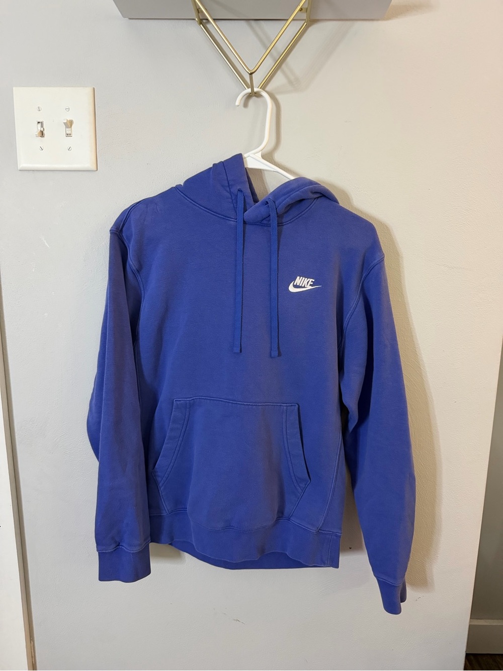 Nike Men's Royal Blue Hoodie